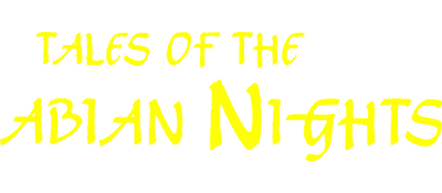 Tales of the Arabian Nights logo for ZX Spectrum